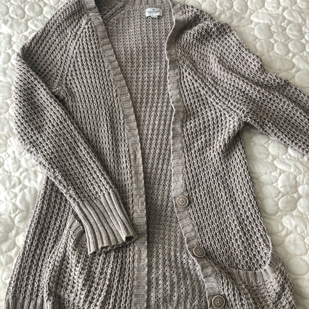 Tan Cardigan